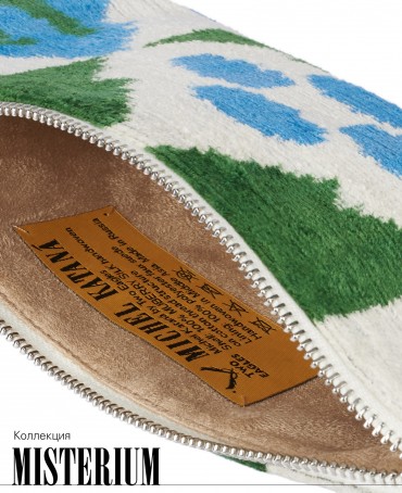 Клатч-конверт-косметичка из Шелка Женский LUDUS EST!_Thiny/S